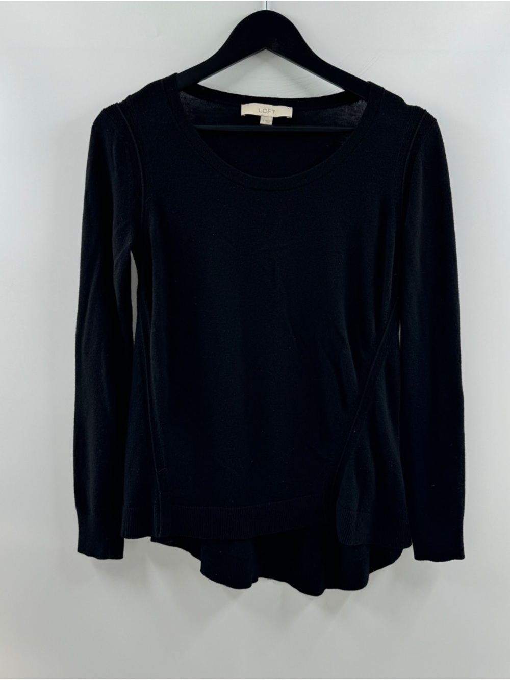 Ann Taylor Loft Black Long Sleeve Sweater – Women’s Small